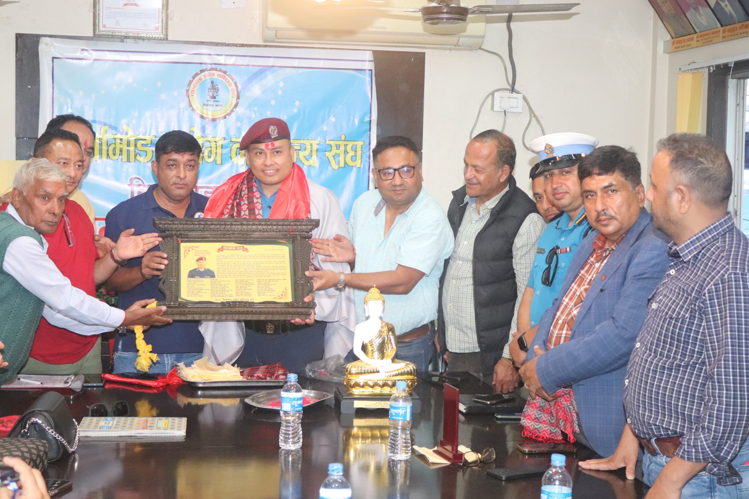 जिल्लाका ४४ बढी संघ संस्थाद्वारा डीएसपी कार्कीलाई सम्मान सहित विदाई
