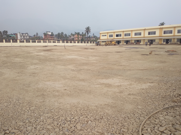 धरानमा निर्माणाधीन बसपार्क अन्तिम चरणमा