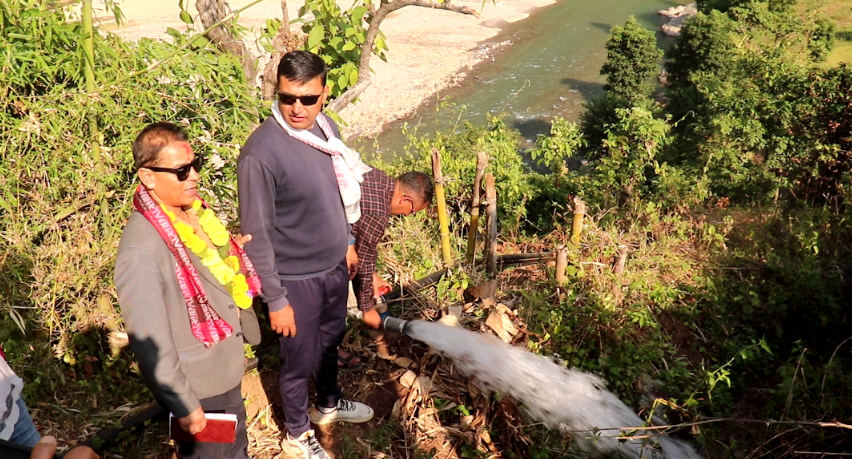 इलामको बेलासेमा ‘सोलार पम्पिङ’ सिँचाइ