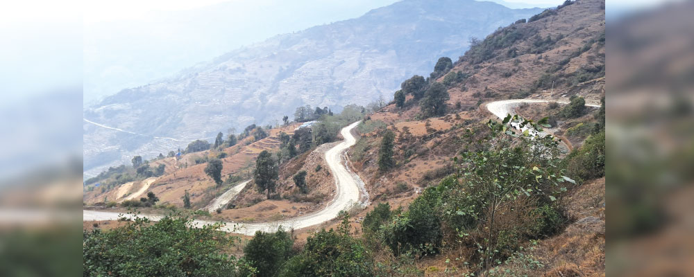 खोटाङको चखेवाभन्ज्याङ–सेखुवा सडक आठ वर्षमा पनि भएन कालोपत्रे