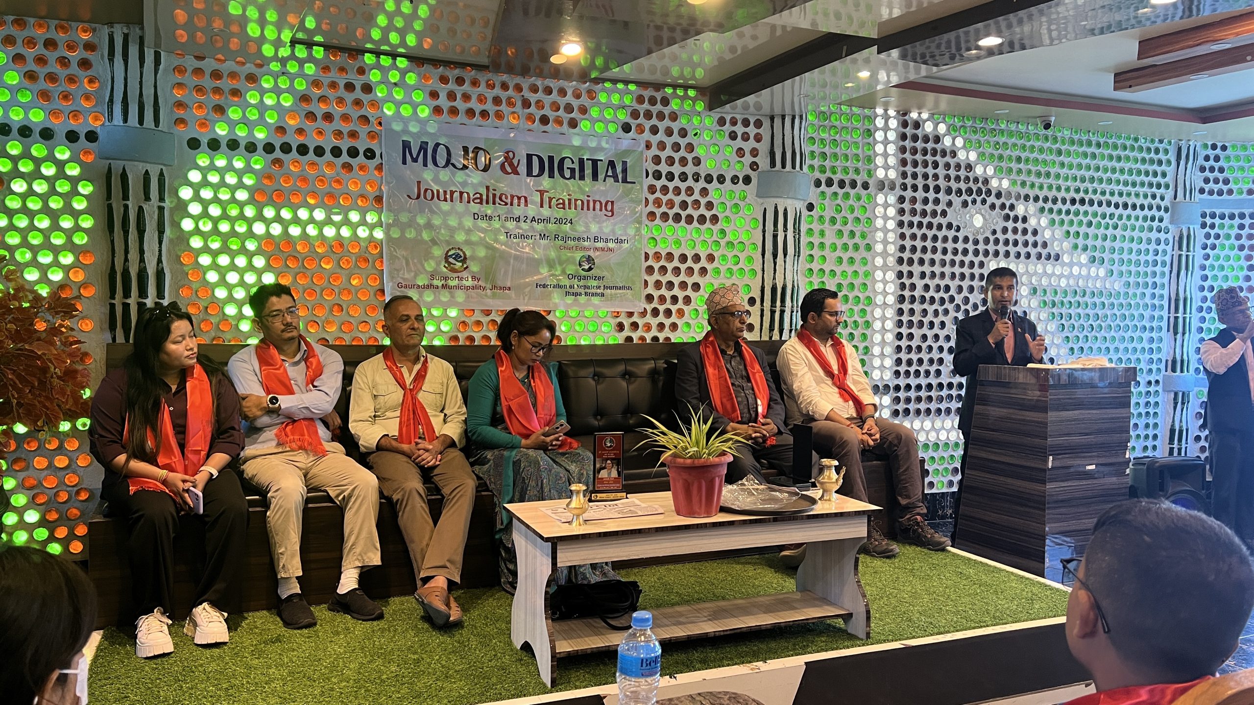 झापामा मोवाइल तथा मल्टिमिडिया पत्रकारिता तालिम