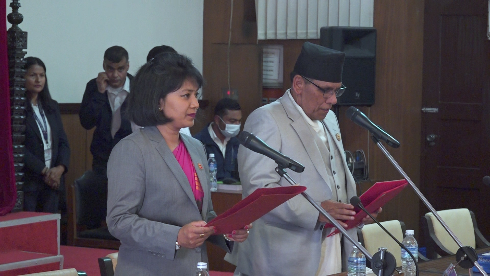 राष्ट्रिय सभा सदस्य शाक्यले लिइन शपथ