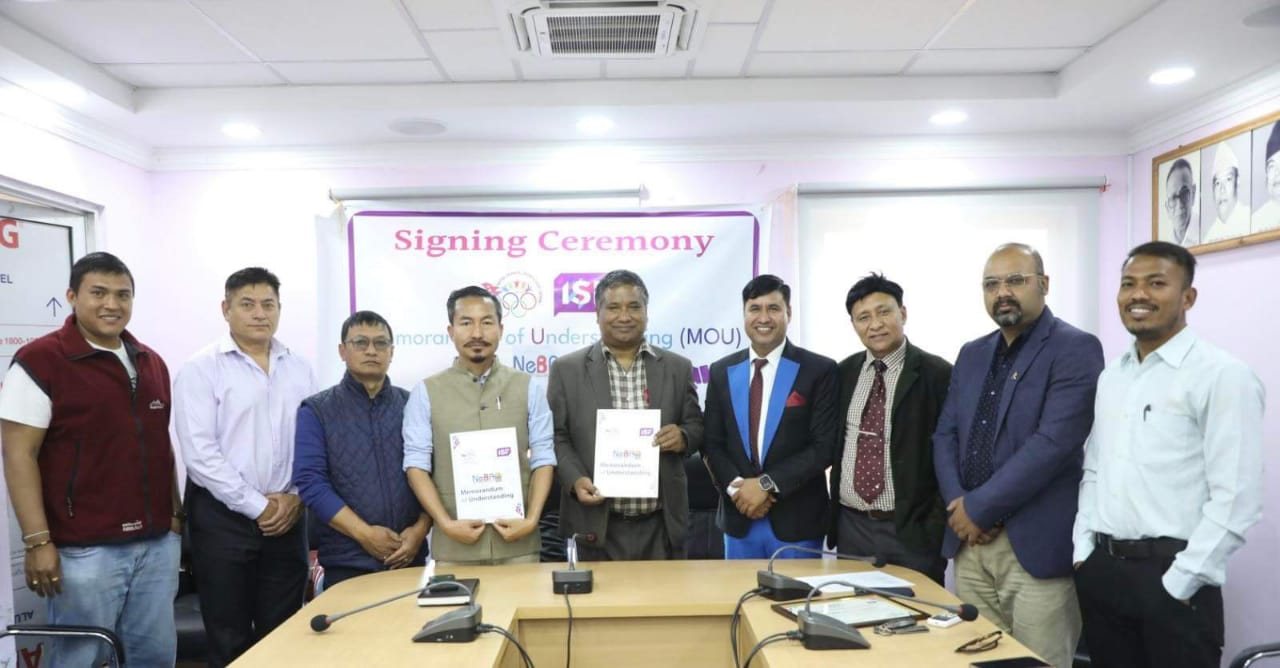 बास्केटबल विकासका लागी विद्यालय खेलकुद महासंघ र नेपाल बास्केटबल संघ बिच सम्झौता