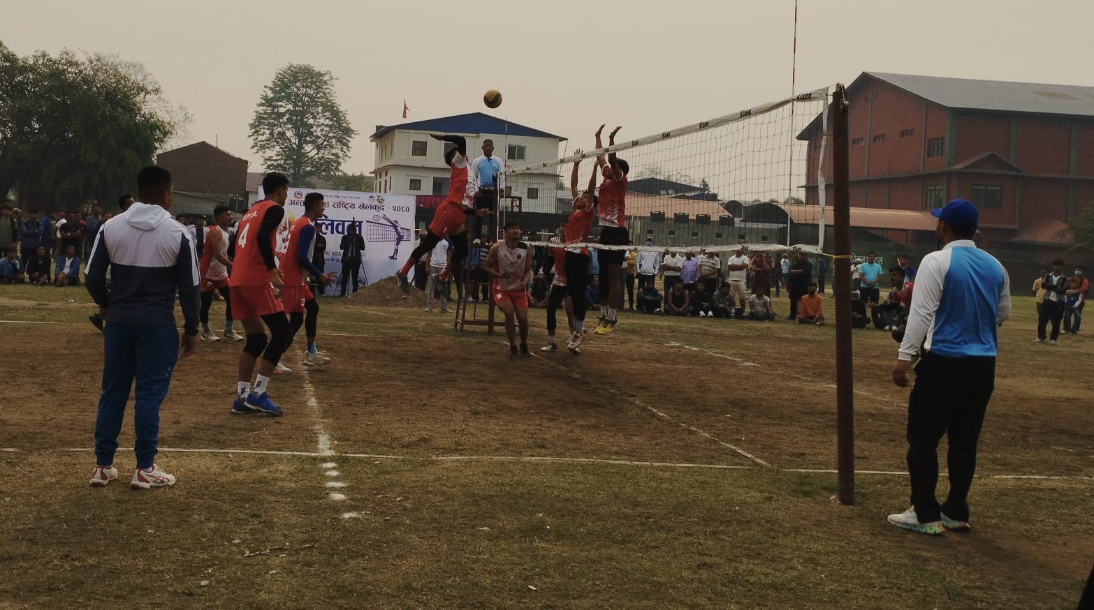 अन्तरप्रदेश खेलकुद : पुरुष भलिबलमा कोशी स्वर्णनजिक