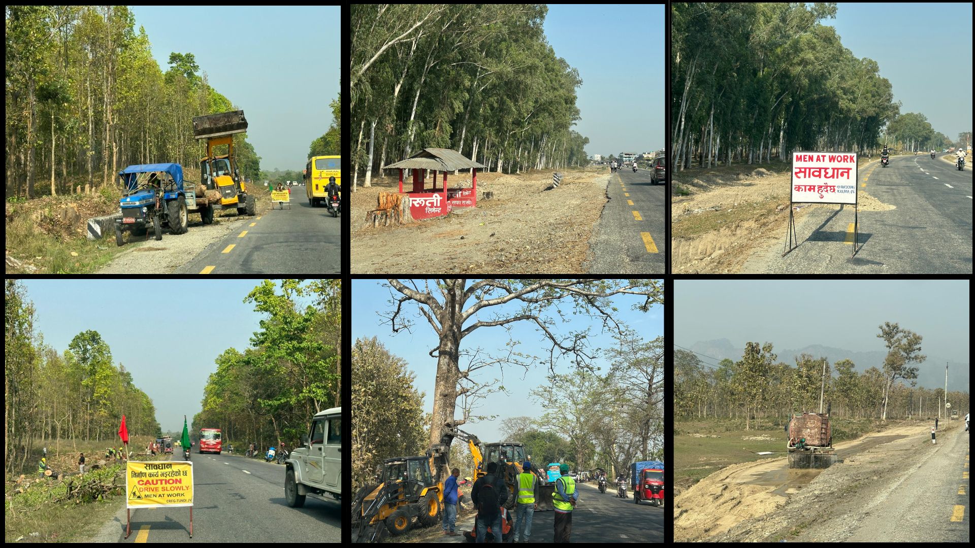 काकरभिट्टा –लौकही सडक स्तरोन्नतिले तीव्रता लिँदै