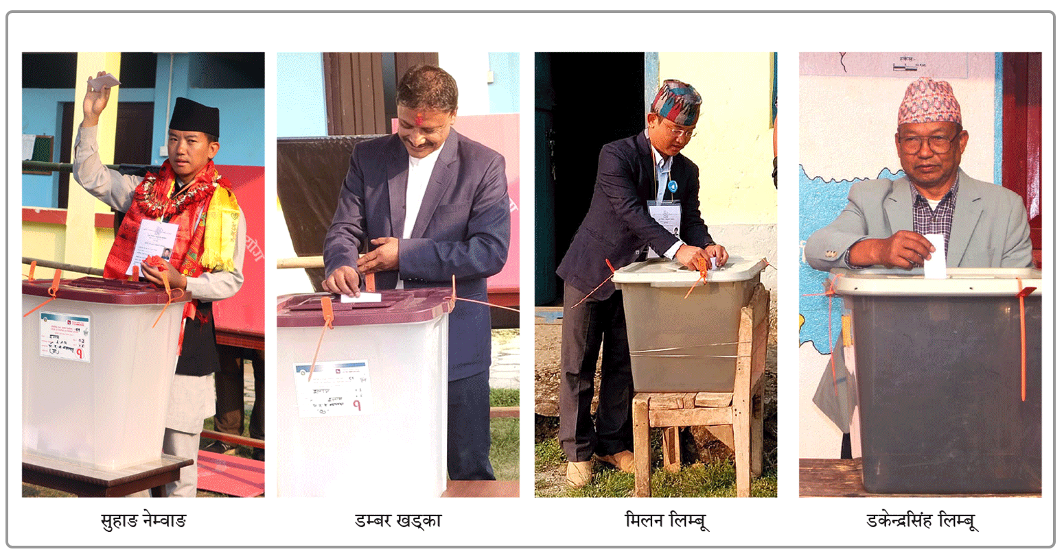 इलाम (२) मा ६० र बझाङ (१) मा ५० प्रतिशत मतदान, मतगणना आज