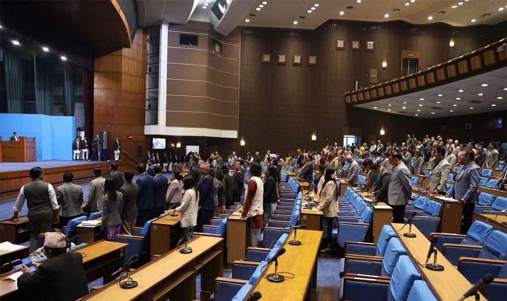 कांग्रेसको अवरोधपछि संसद बैठक सूचना टाँस गरेर स्थगित