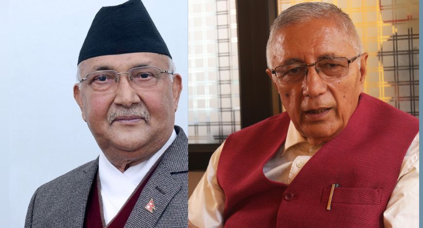 निरन्तर संवादमा केपी र शेखर