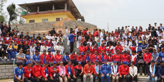 ओलम्पियन्स र सेलिब्रेटी खेलाडीलाई कन्याममा स्वागत, फिक्कलमा सम्मान