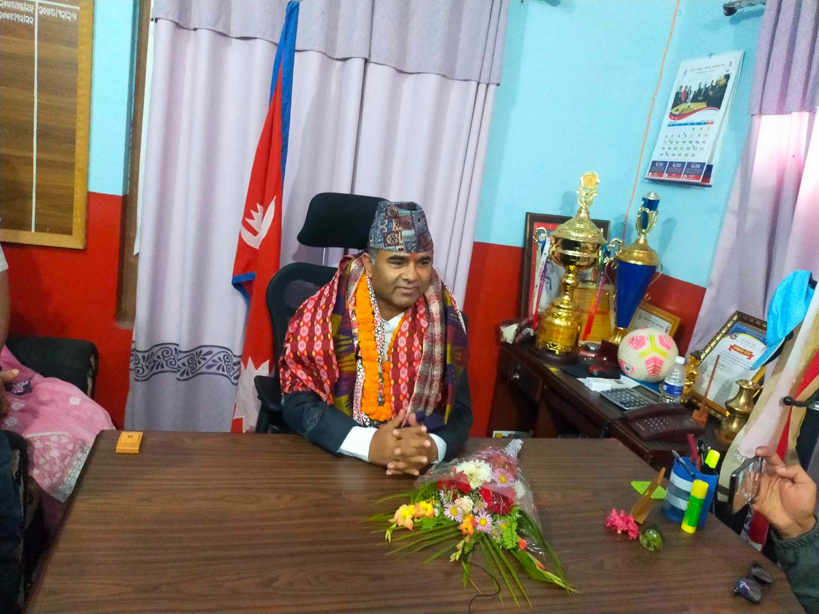 खेलकुद विकास बोर्डका सदस्यसचिव बस्नेतले सम्हाले कार्यभार