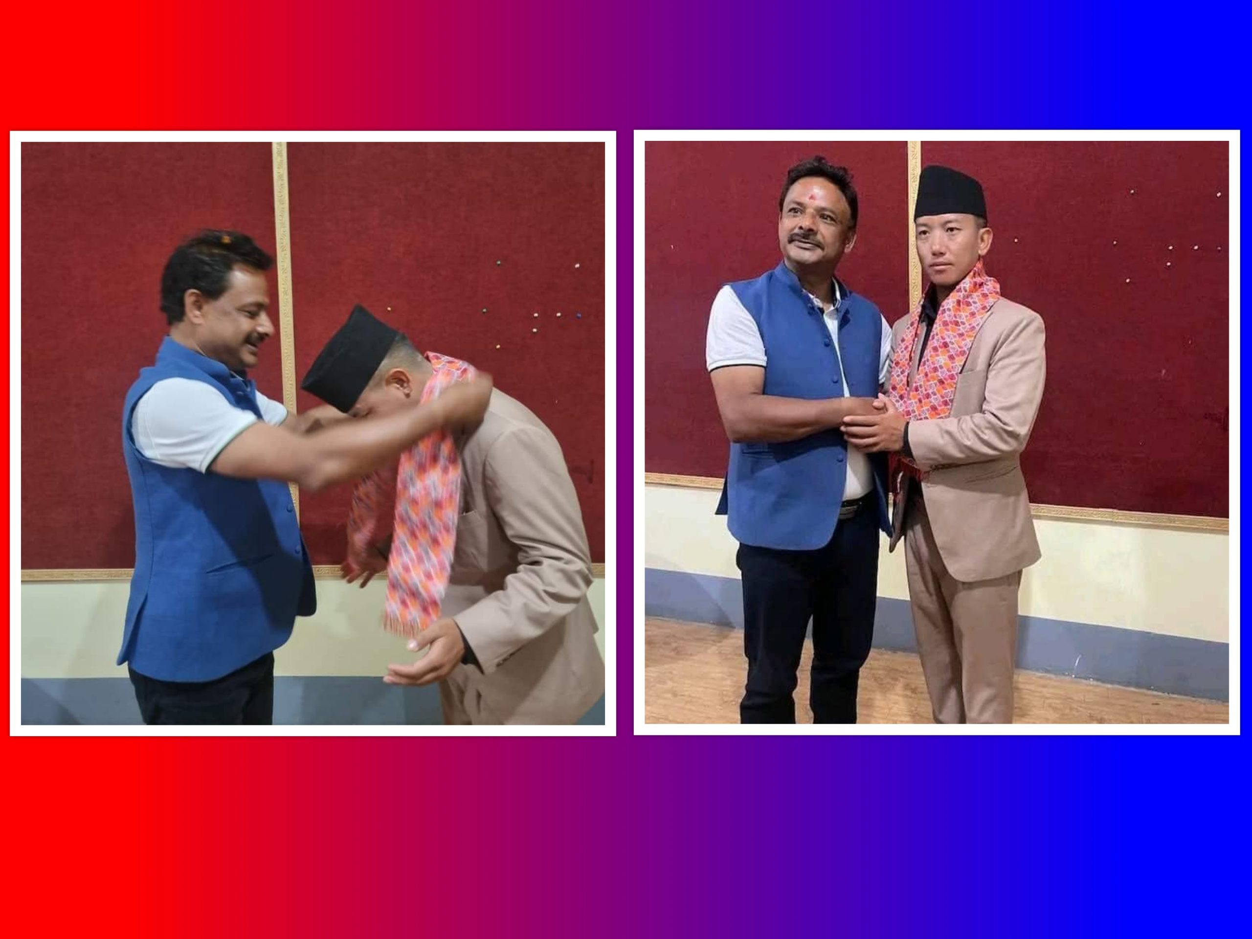 उपनिर्वाचनपछि देखिएको हार्दिकता ः ‘बधाई सुहाङ, बधाई एमाले !’