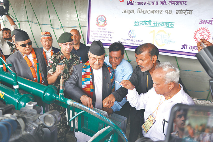 ओलीले उद्घाटन गरेको बायो ग्यास प्लान्ट दुई वर्षदेखि बन्द