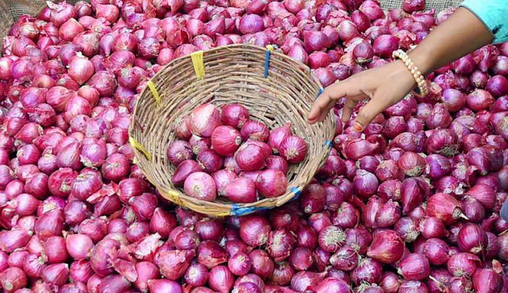 भारतले हटायो प्याजको प्रतिबन्ध