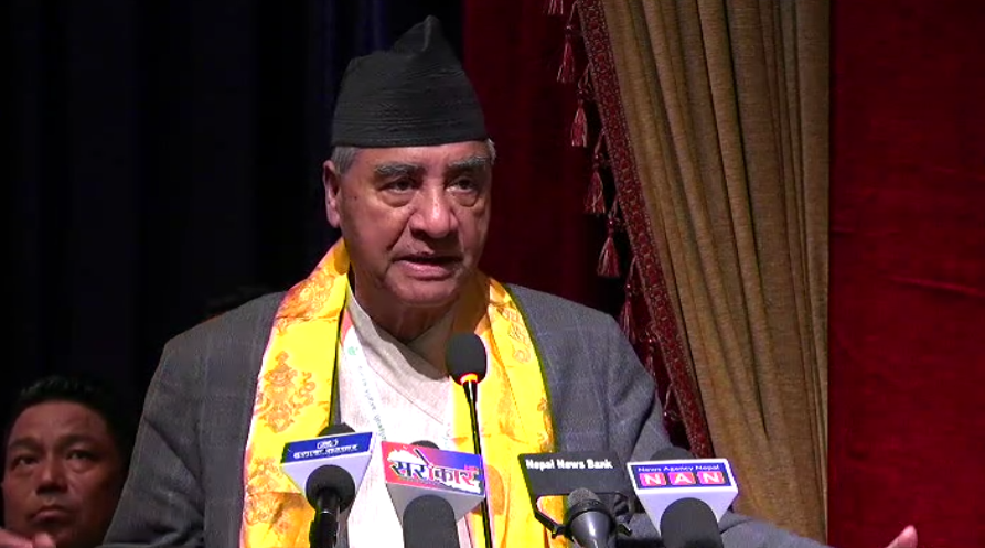 सबै मिलेर देश समृद्ध बनाउँ, झगडा गर्ने होइन ः देउवा