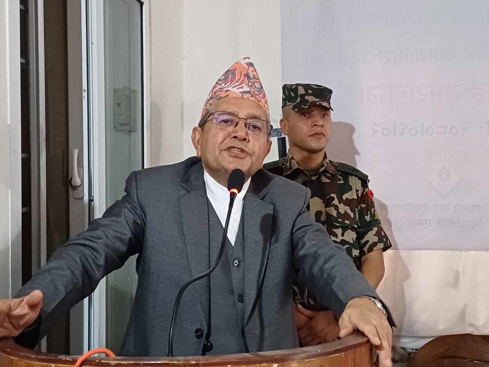 संसदले आफ्ना कामहरु गर्न पाइरहेको छैन :  सभामुख घिमिरे