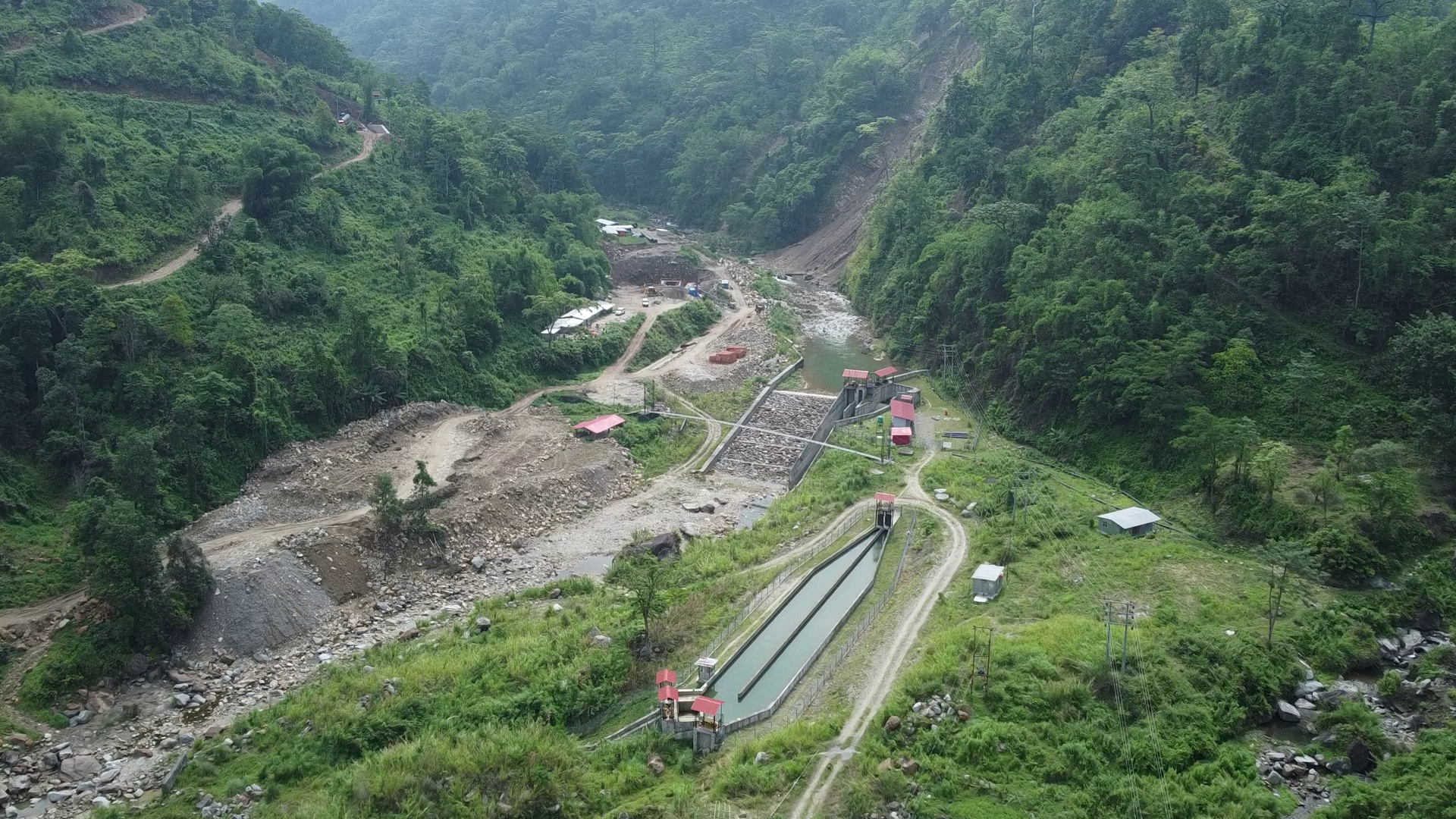 जोगमाईमा क्यास्केट जलविद्युत आयोजना निर्माण हुँदै