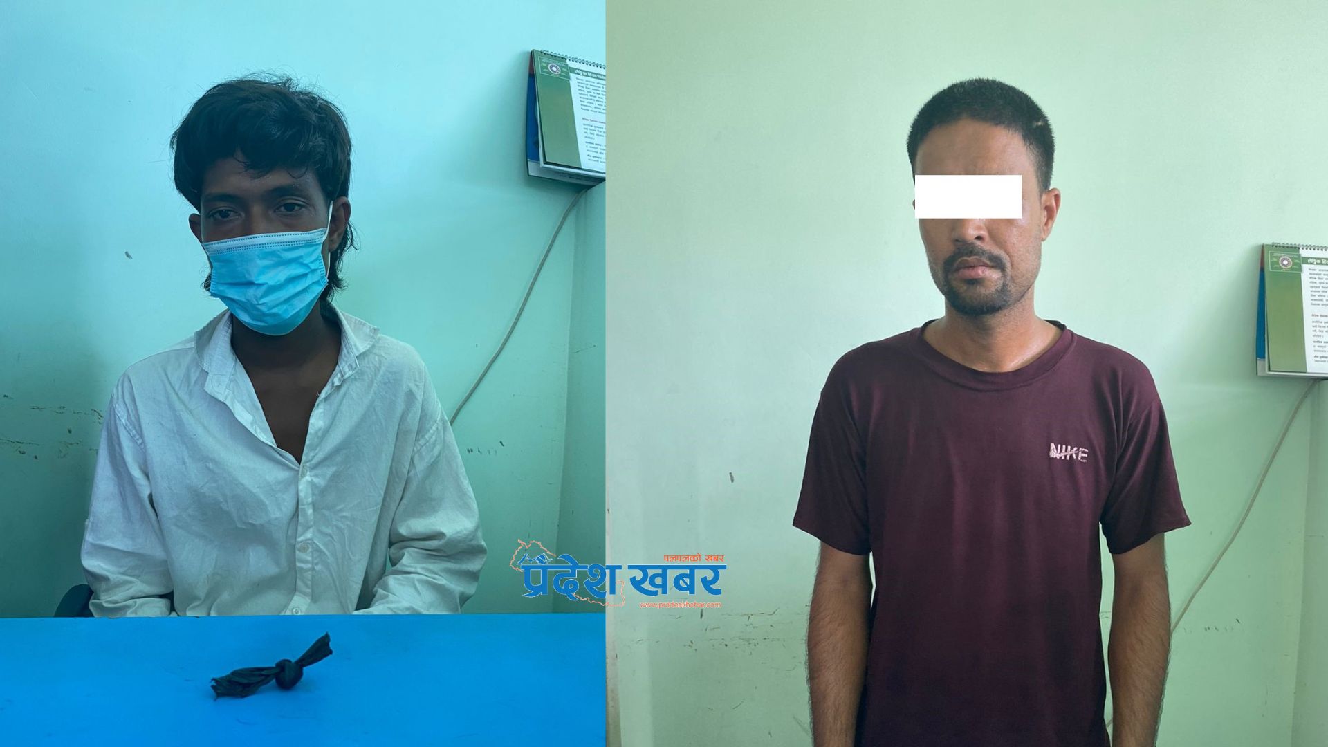विराटनगरबाट खैरो हेरोइनसहित चार जना पक्राउ