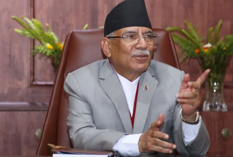 राष्ट्रपति भेट्न जाँदै प्रधानमन्त्री प्रचण्ड