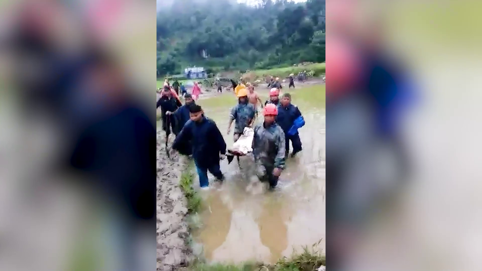 कास्कीमा पहिरोले पुरिएर १२ जनाको मृत्यु भएको पुष्टि