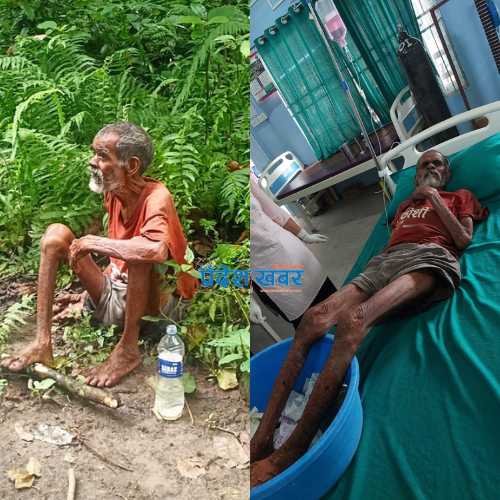 मोरङको बेलबारीमा वृद्धलाई छोराबुहारीले जब जंगलमा लगेर छाडिदिए...