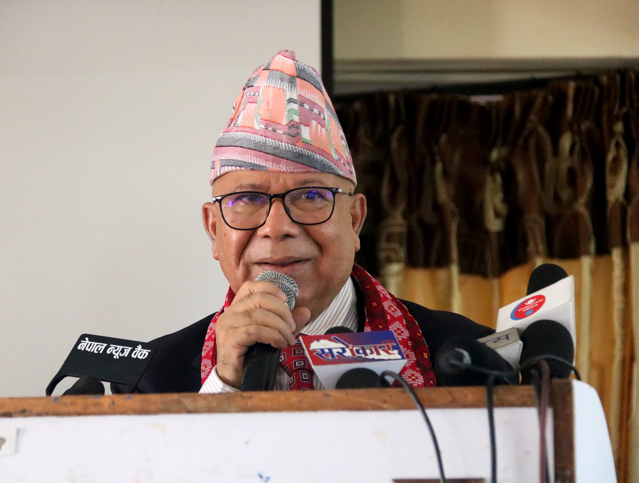 दुर्व्यसनका कारण संसार नै सखाप हुँदै जाने स्थिति सिर्जना भएको छः अध्यक्ष नेपाल