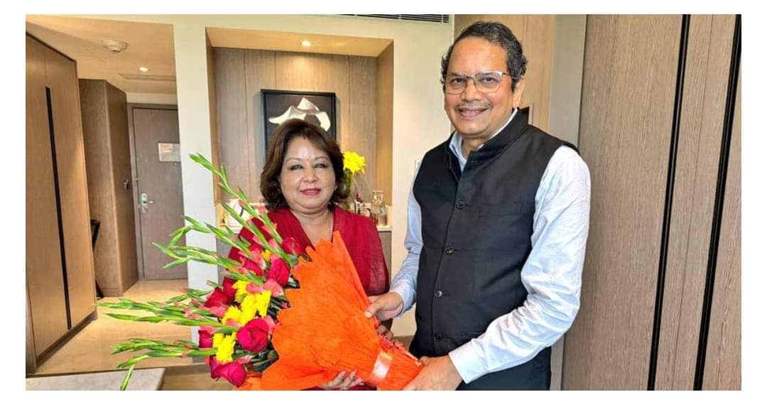 परराष्ट्रमन्त्री डा. राणा र विदेश विभाग प्रमुख डा. चौथाइवालेबीच भेटवार्ता