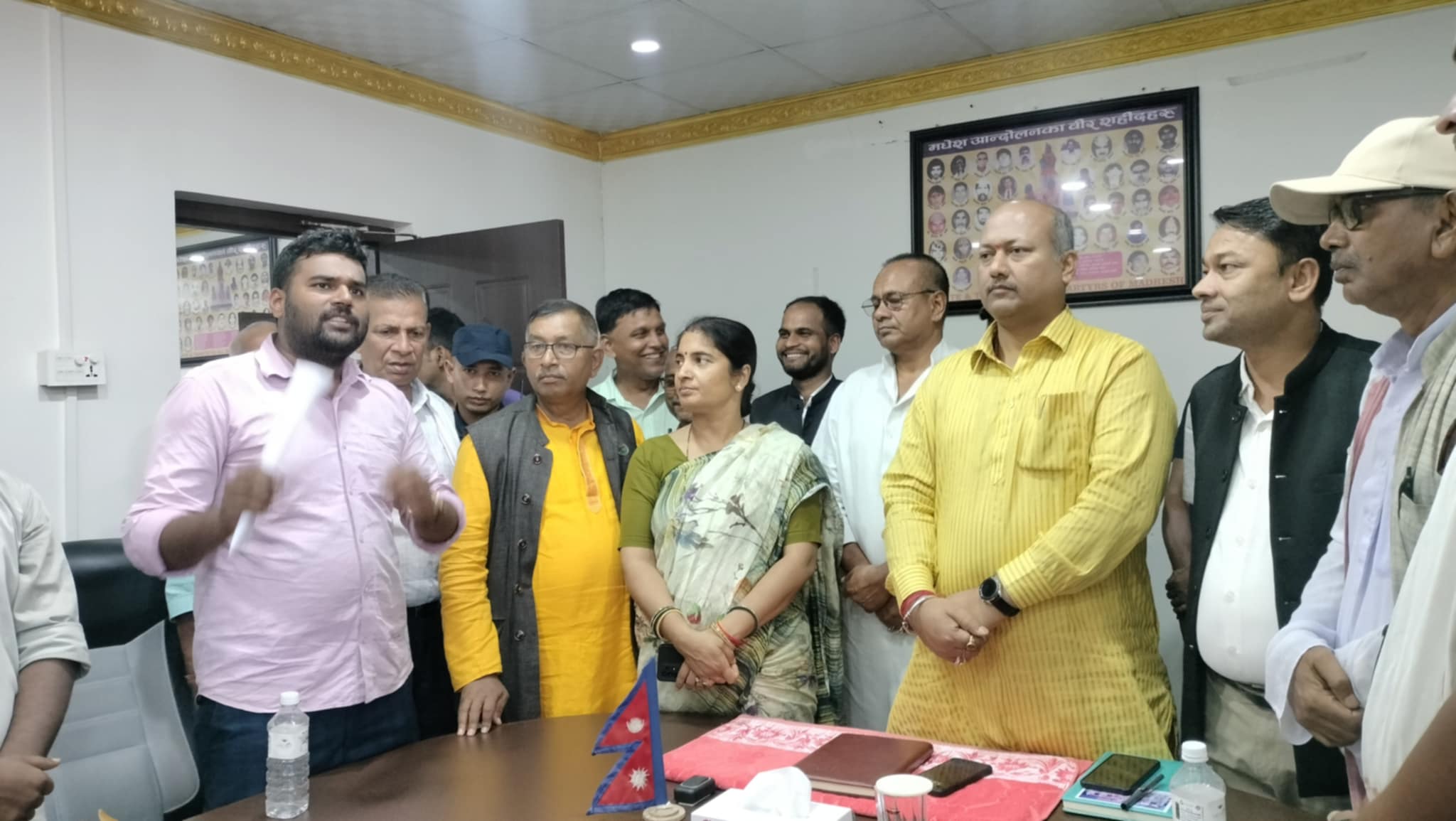 अनसनकारीको समर्थनमा ऐक्यबद्धता