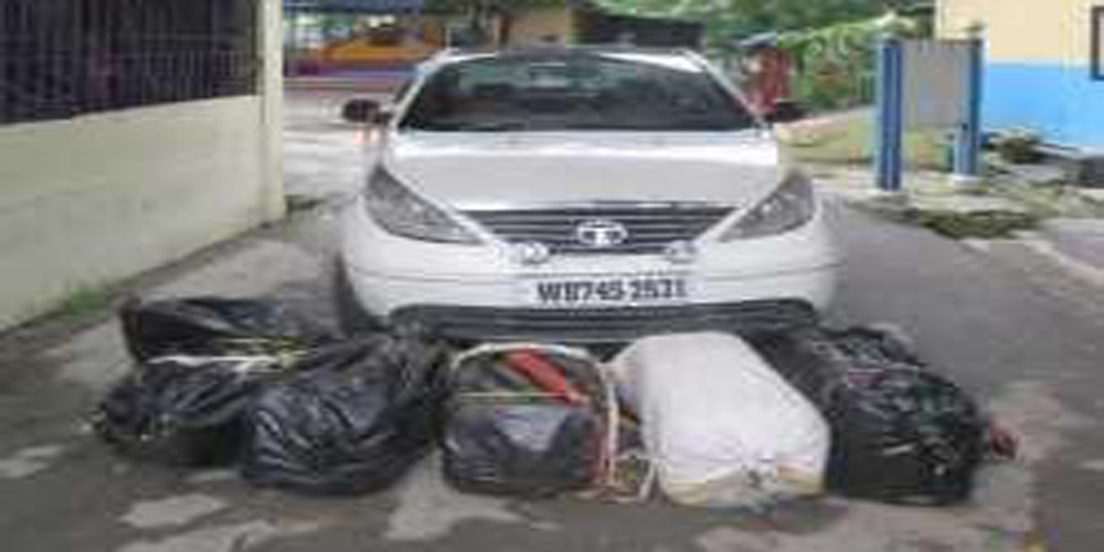 धरानमा हवाई फायर गरी एक सय १५ केजी गाँजा बरामद