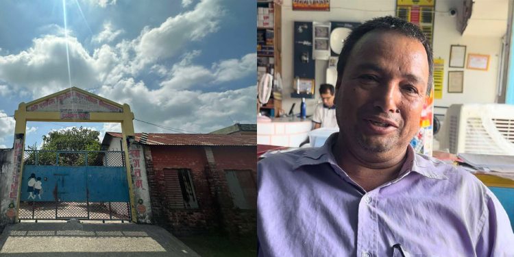 रकम घोटाला गरेर निलम्बनमा परेका कमल तिम्सिना जब प्रधानाध्यापकको बैठकमा पुगे...