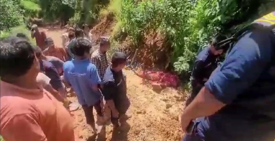 खोटाङमा पहिरोले पुरिएर शिक्षिकाको मृत्यु