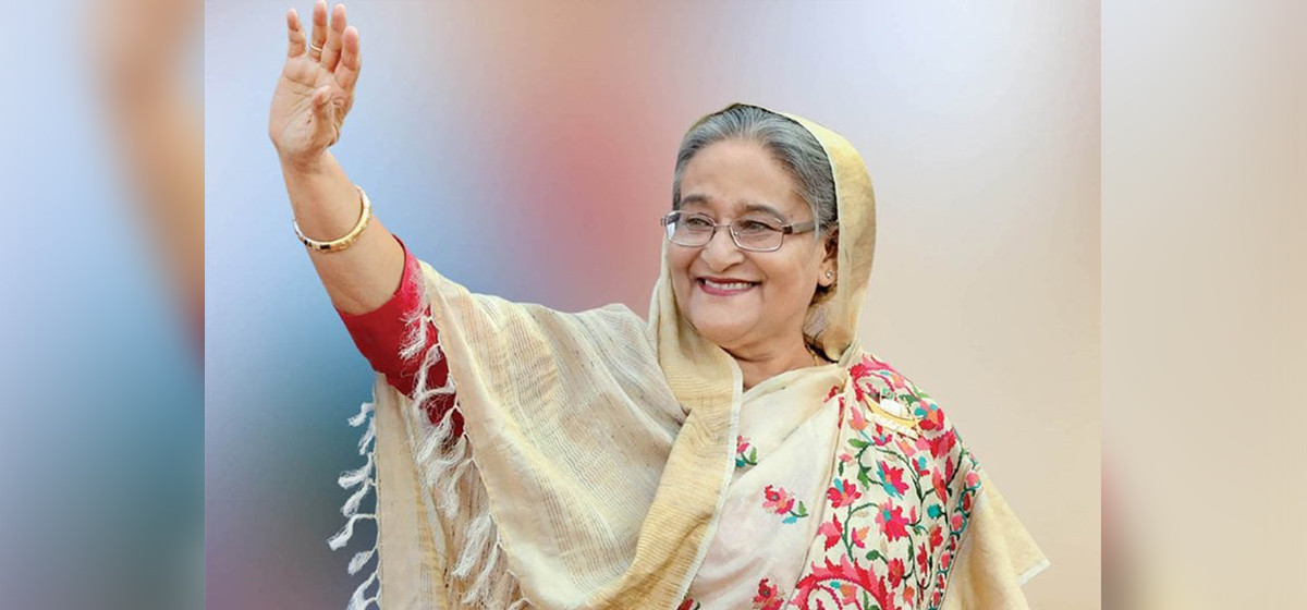शेख हसिनाविरुद्ध पक्राउ पूर्जी जारी