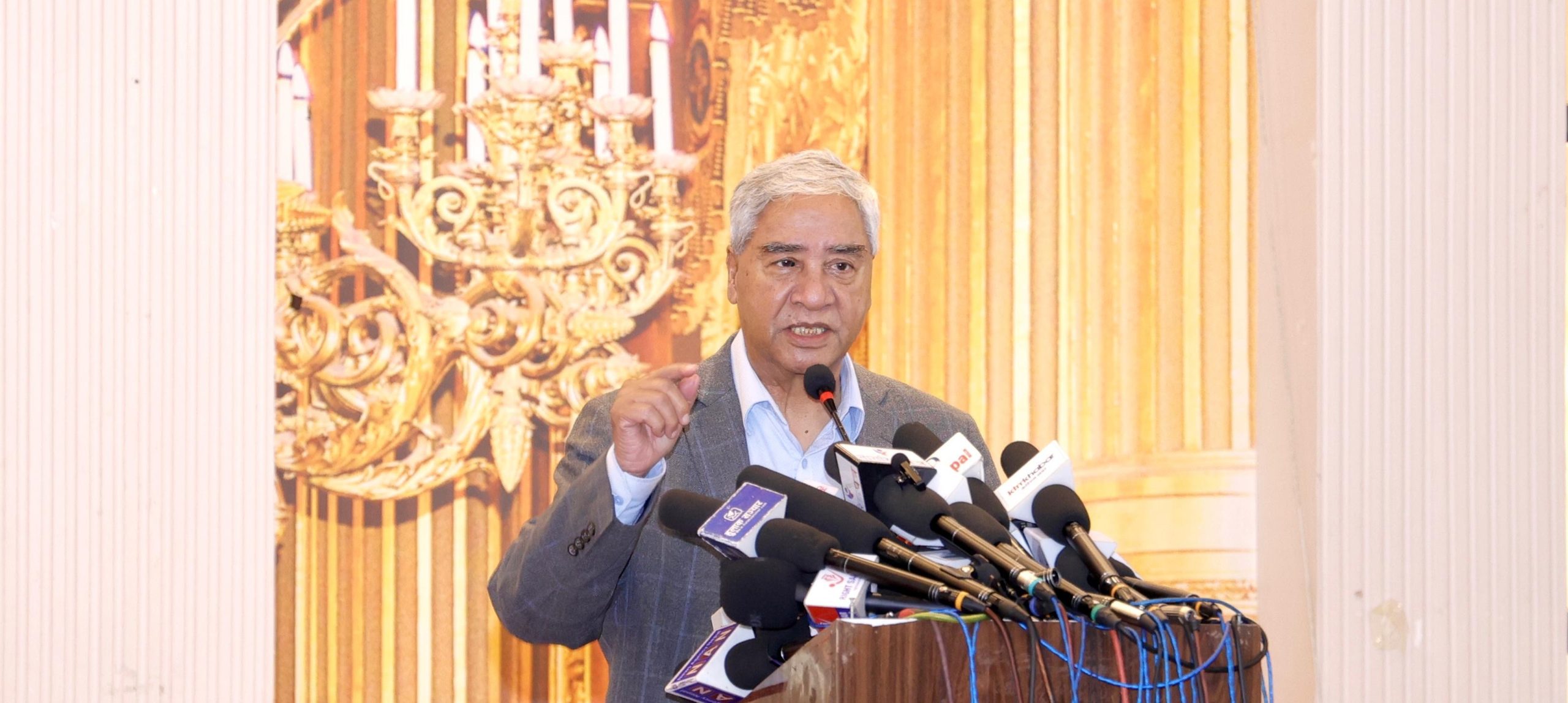 कांग्रेस र एमालेबीचको सहमति अरु दलविरुद्ध होइन : सभापति देउवा