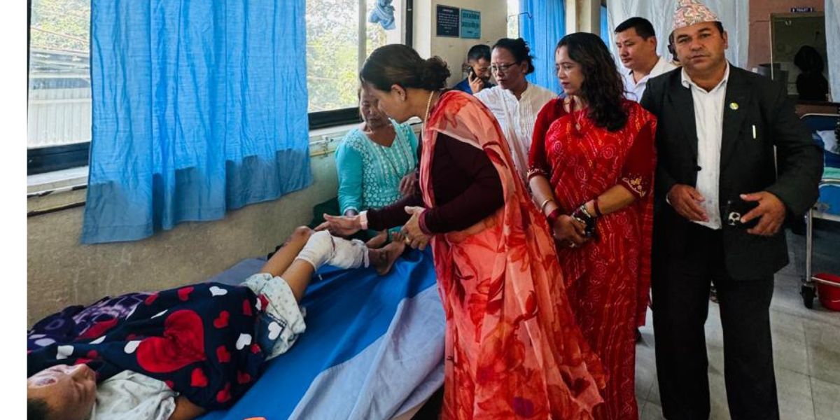 पाँचथर बम बिष्फोट घटना : घाइते बालकको छाला प्रत्यारोपण, अवस्था खतरामुक्त