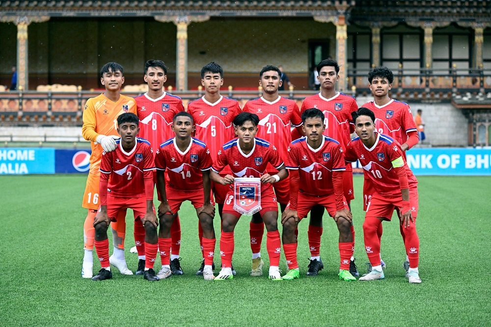 नेपालले श्रीलंकालाई ४ गोलले हरायो