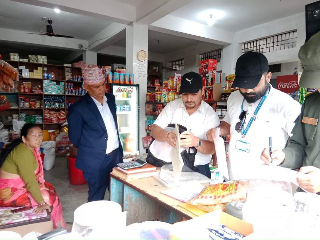 बराहक्षेत्रमा चाडपर्व लक्षित बजार अनुगमन