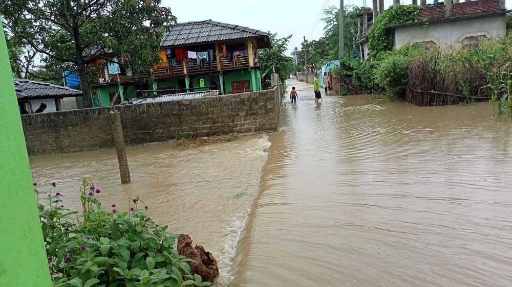 मधेस प्रदेशमा बाढीबाट पाँचजनाको मृत्यु, ९६ परिवार विस्थापित