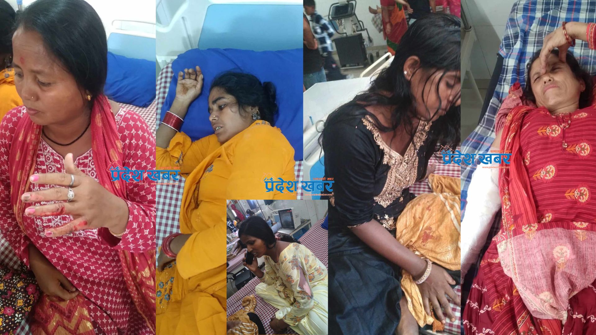 मोरङको बूढीगंगामा ट्रकलाई जोगाउने क्रममा म्याजिक भ्यान दुर्घटना, आठ जना घाइते