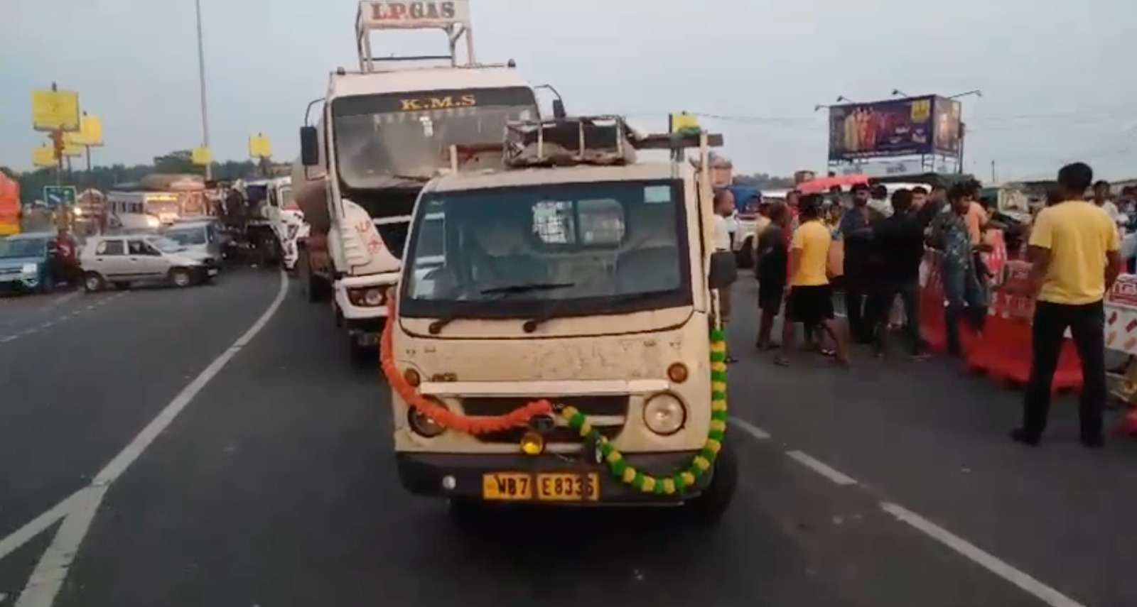 आगजनीमा परेका ट्रक चालकको मृत्यु