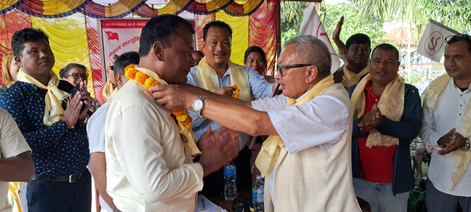 कांग्रेस छाडेर माओवादी प्रवेश गरेका माझीले पाए गाउँपालिका अध्यक्षको टिकट