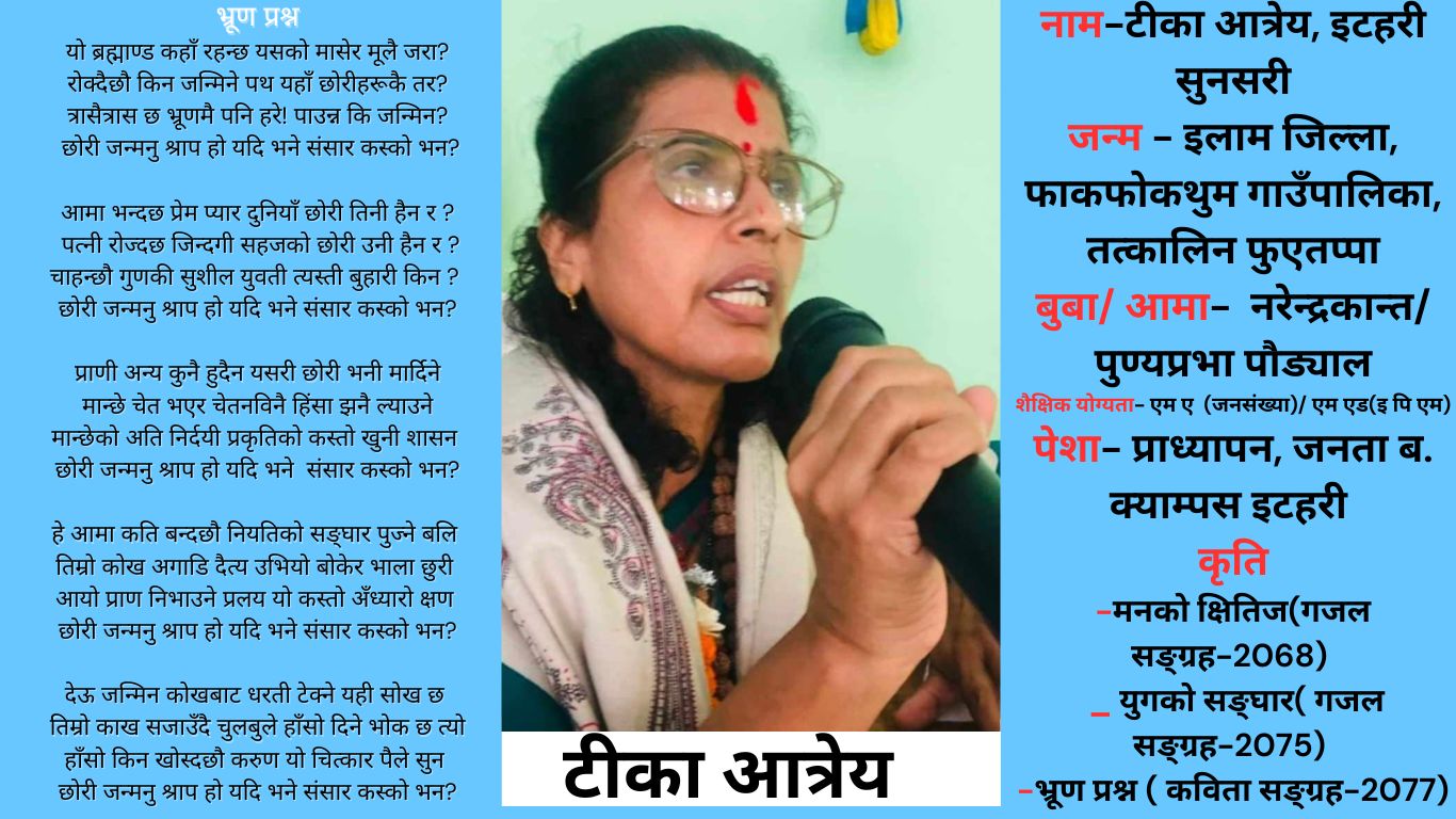 भ्रूण प्रश्न