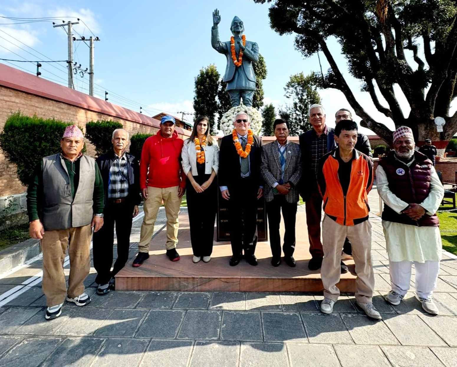 इजरायली राजदूतद्वारा बिपी संग्रहालयको निरीक्षण