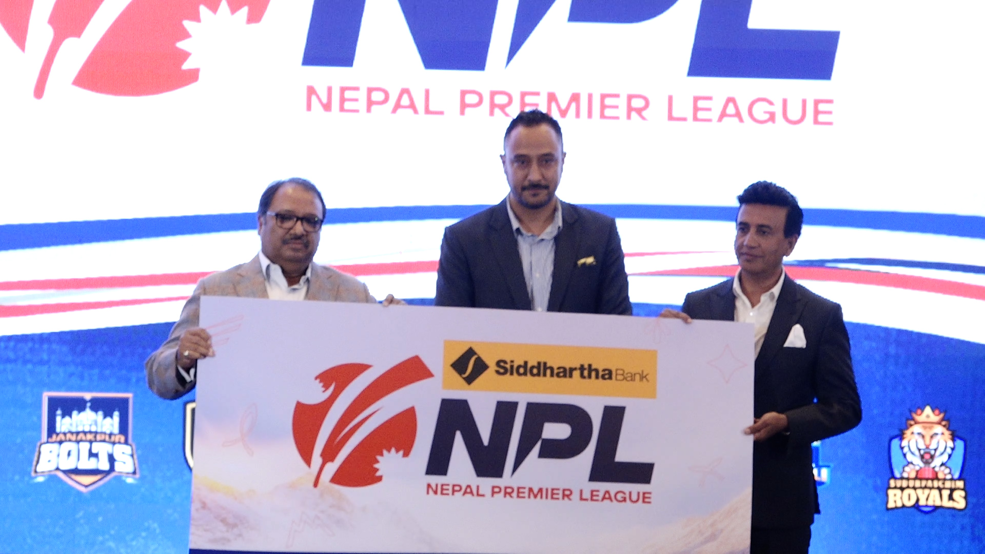 सिद्धार्थ बैंक लिमिटेड, नेपाल प्रिमियर लिगको मुख्य प्रायोजक