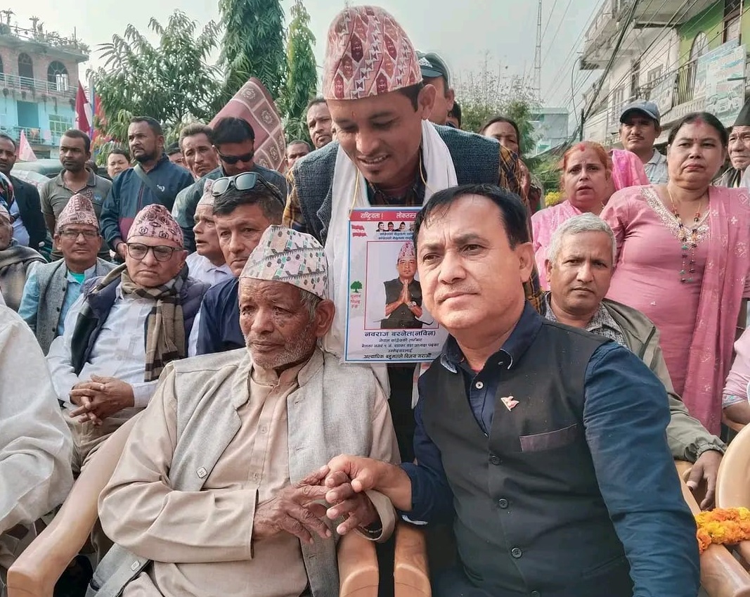 उदयपुरको बेलका ९ : स्व. खड्काको सम्मानका लागि कांग्रेसलाई मतदान गर्न महामन्त्री शर्माको आग्रह