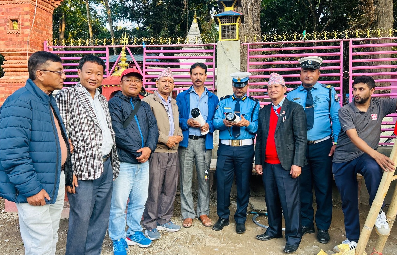 धरान प्रवेशद्धारमा सिसी क्यामराले निगरानी, सवारी दुर्घटनाको अनुसन्धानमा सहयोग पुग्ने विश्वास