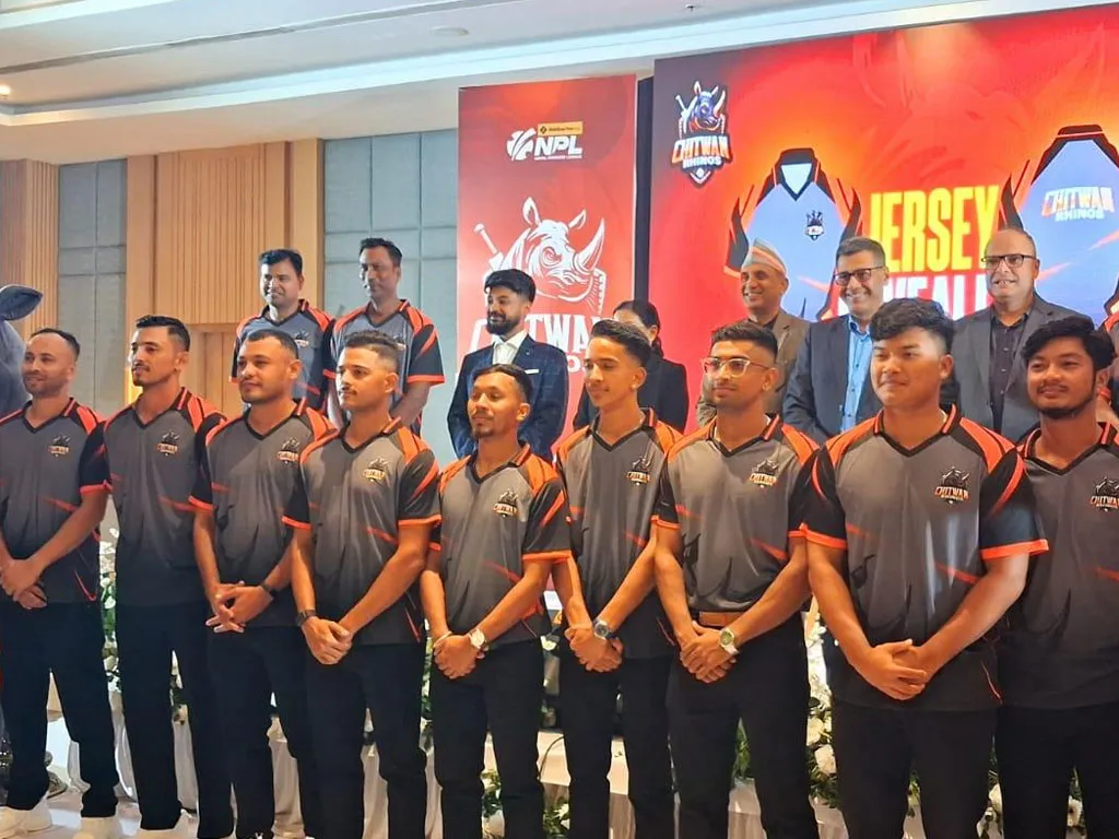 चितवन राइनोजको ‘जर्सी’ सार्वजनिक