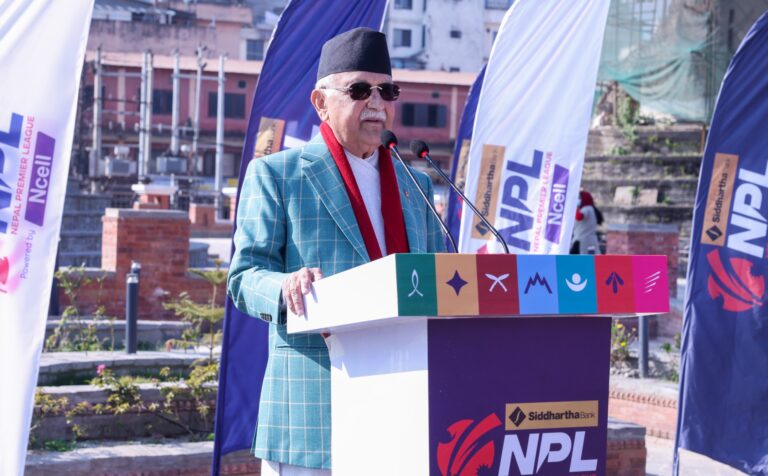 एनपीएलले नेपालको पर्यटन प्रवर्द्धन र युवा प्रतिभालाई उजागर गर्नेछ : प्रधानमन्त्री