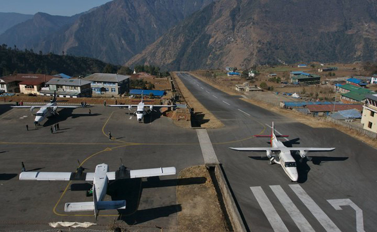 लुक्लामा एकैदिन १८४ उडान, झण्डै चार सय विदेशी पर्यटक भित्रिए