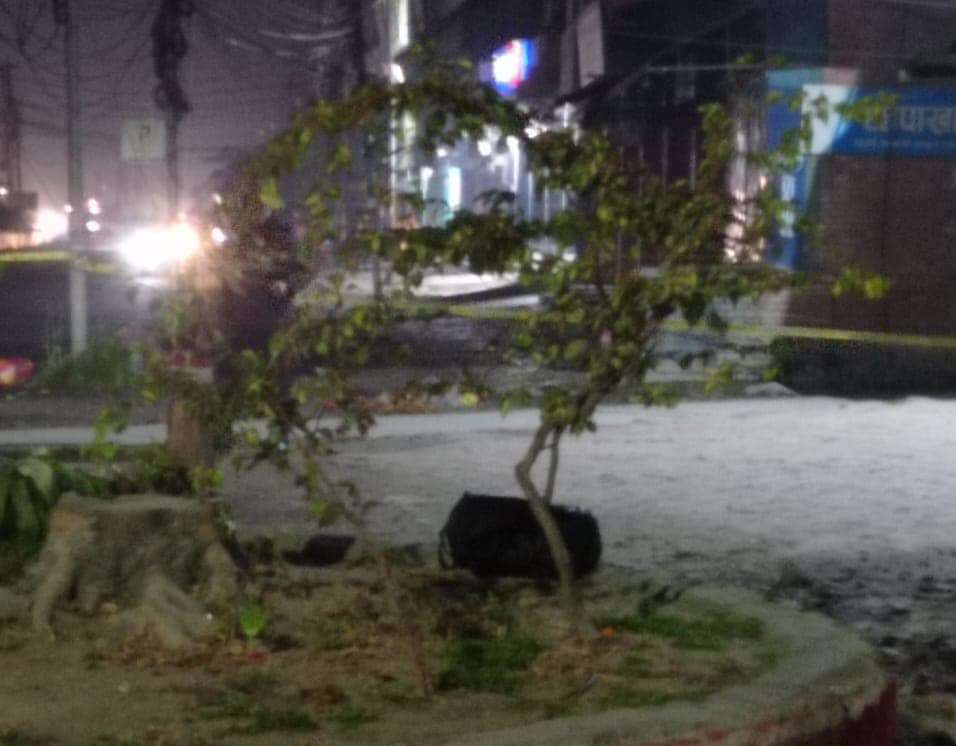 इटहरीमा बमजस्तो देखिने शंकास्पद वस्तु फेला