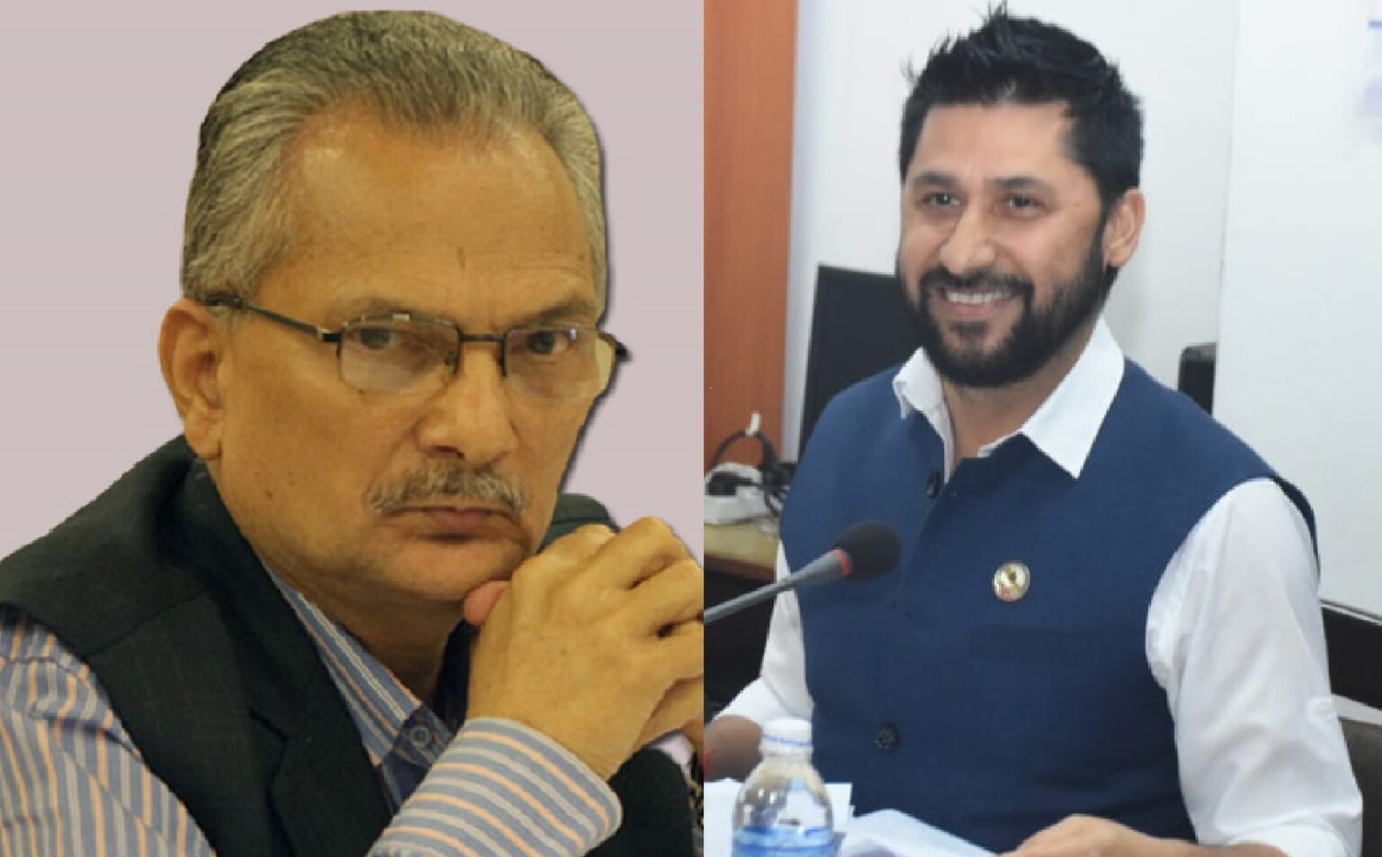 रवि लामिछानेलाई भेट्न कास्की प्रहरीको हिरासतमा पुगे बाबुराम भट्टराई
