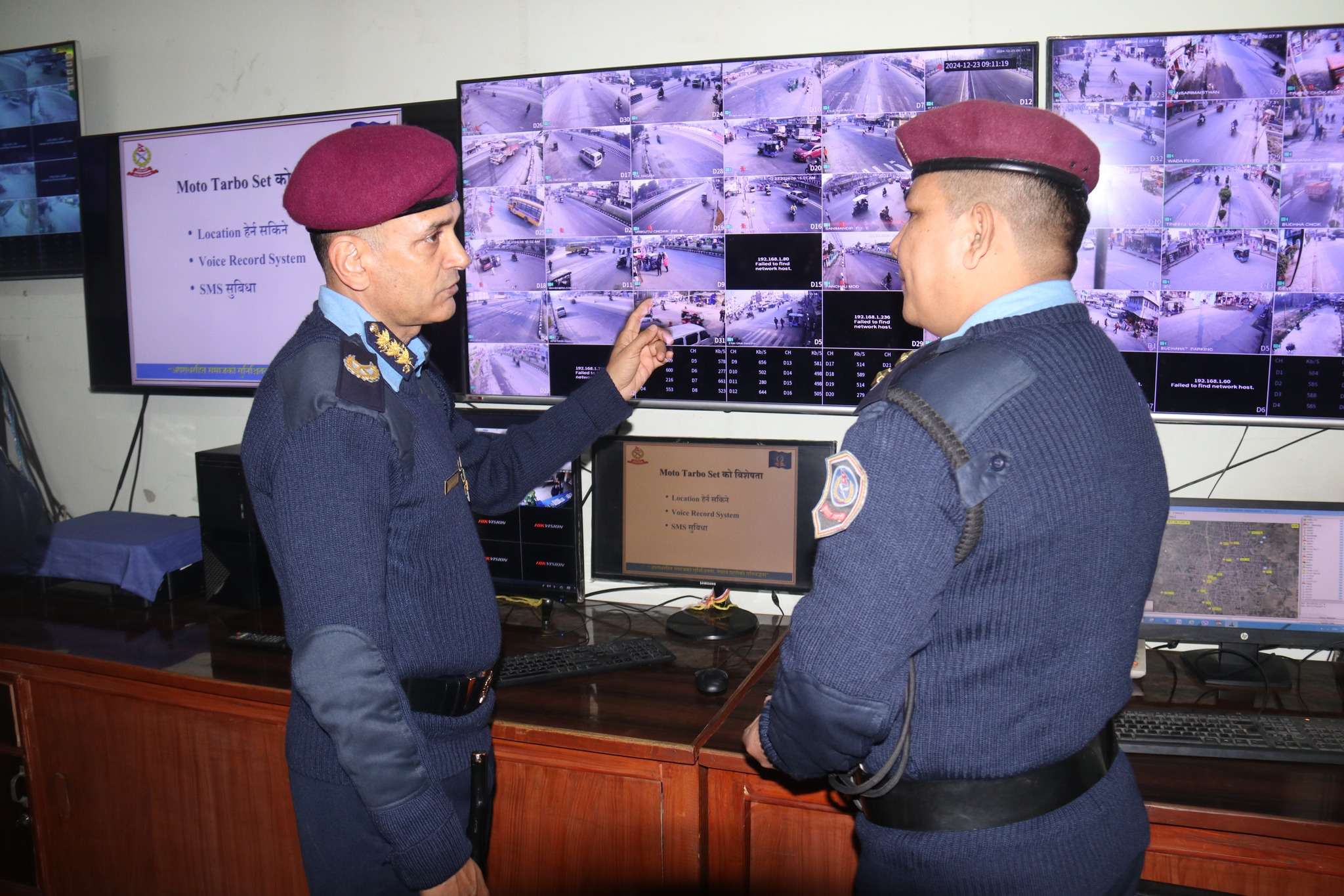 डीआईजी अधिकारीद्धारा मोरङ प्रहरीको निरीक्षण, पदीय दायित्व निर्वाह गर्न निर्देशन